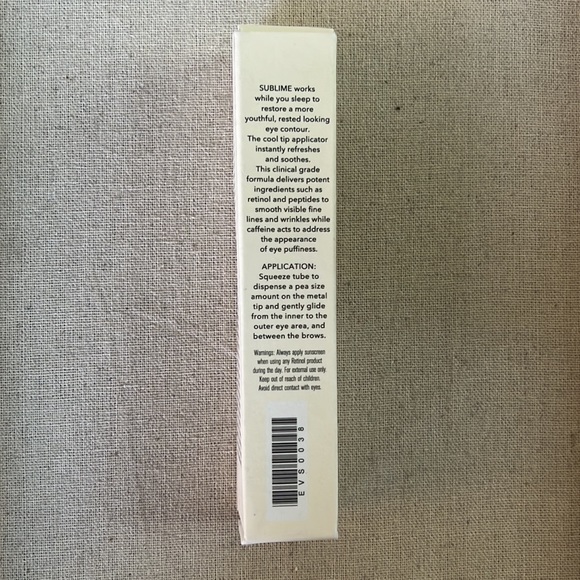 🎖️HP🎖️ SUBLIME retinol eye wrinkle smoother - Picture 3 of 5